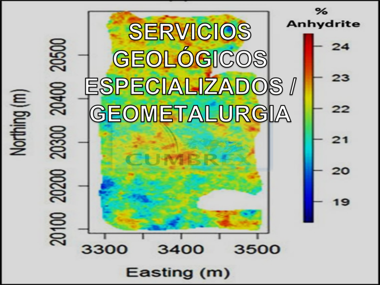 SERVICIOS GEOLÓGICOS ESPECIALIZADOS / GEOMETALURGIA